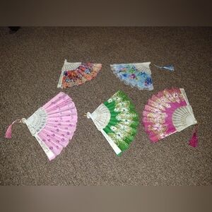 5 NEW Decorative Fans